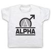 ALPHA GYM МУЖСКАЯ ФИТНЕС БОДИБИЛДИНГ СИМВОЛ ТРЕНИРОВКА ДЕТСКАЯ ДЕТСКИЙ Футболка