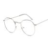Round Rays Transparent Glasses Frames Man Woman Fake Glasses Vintage Optical Myopia Eyeglasses Frames Ladies Retro Eyewear