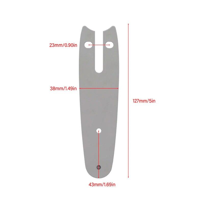 1 шт. 4/6/8 дюймов, направляющие стержни, лезвия для цепей бензопилы, направляющая мощность, подходит для замены мини-электрической цепной пилы