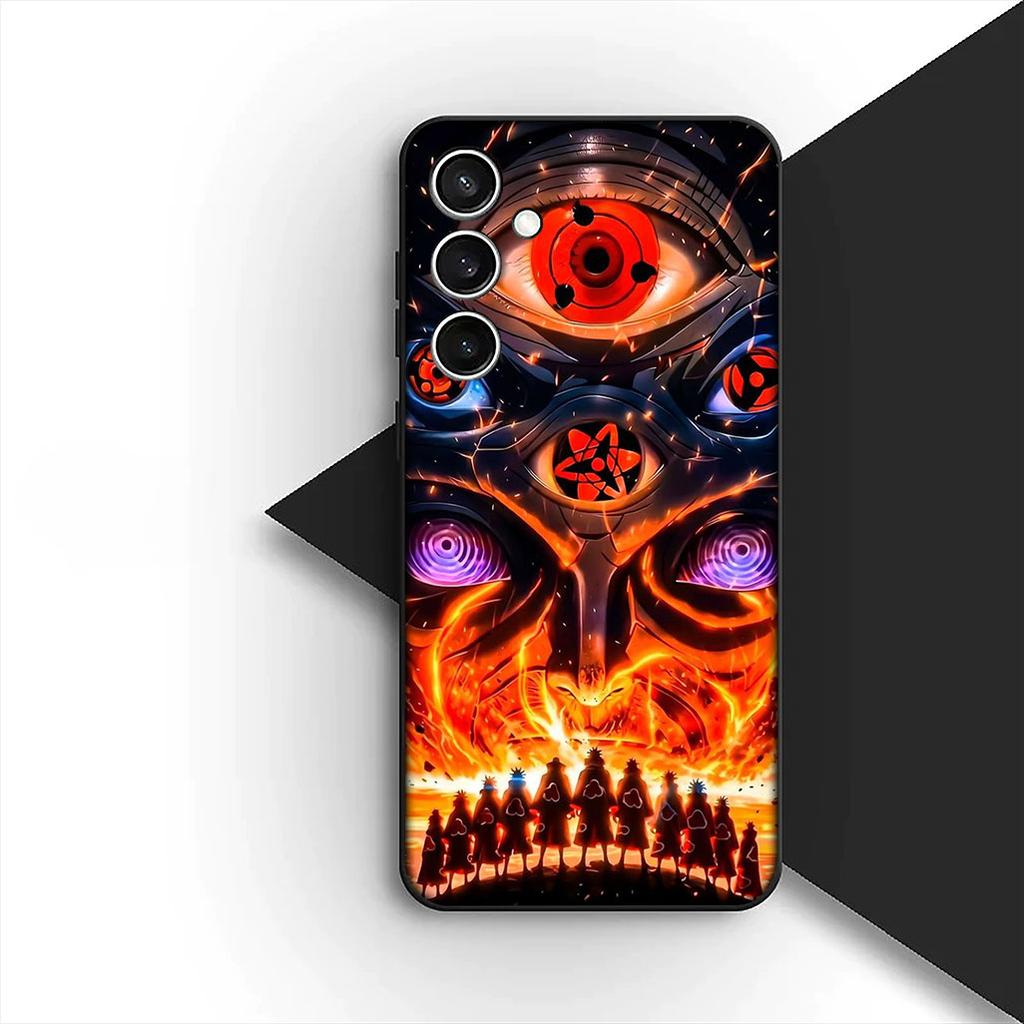 for Samsung Galaxy S10 S8 S9 Plus A33 A34 A31 70 A71 A72 Note 20 9 8 S10E Phone Case Akatsukis Kakashis Itachis Uchiha Sasukes
