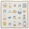 Tsujiseru Miffy Mini Embroidered Towel, 18.5cm, Icon, White, 4010-411