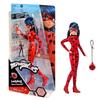 BANDAI - Miraculous Ladybug - 26 Cm Fashion Doll - Ladybug with Her Phone - New Vinyl Effect Costume - P50028