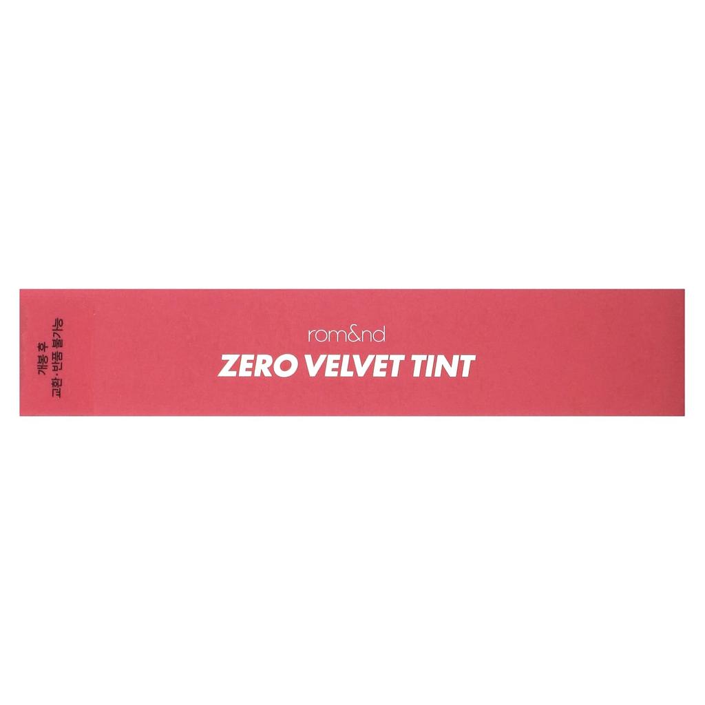 Rom&nd Zero Velvet Tint, 18 Petal Tassel, 5.5G