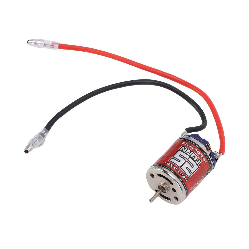 RC Brushed Motor Replacement for Model Car Boat 370 25T 2.3mm D Shaft Stainless Steel Casing RC Motor