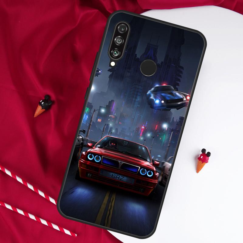 Чехол для телефона Huawei Nova 12s 11i 12i 10 9 SE 5T Y91 Y90 Y60 Y70 Y72 Y61 P20 P40 P30 Lite P60 Pro с рисунком «Гонщик»