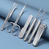 Qisu 6-Piece Nail Clipper & Ear Pick Grooming Set