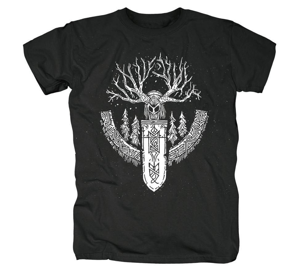 Nordic Vikings Old Norse Odin Tattoo Symbol Valhalla T-Shirt Men Women | CHINA