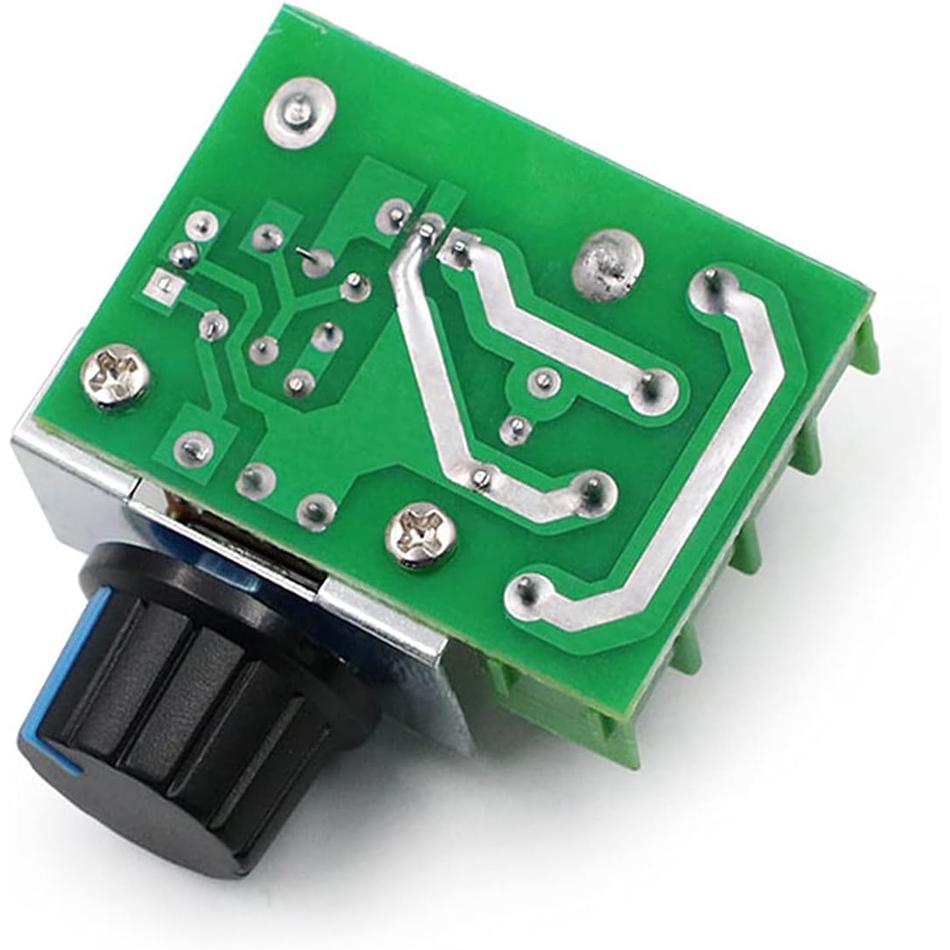 3 шт. AC 2000W 220V B500K высокомощный тиристорный электронный регулятор напряжения для регулировки температуры скорости затемнения