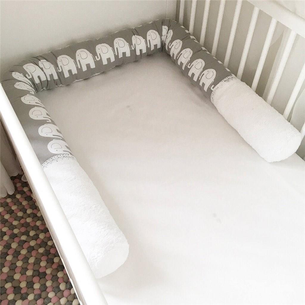 Bubble Fleece Elephant Cotton Universal Children's Crash-proof Crib Sleep Bumper