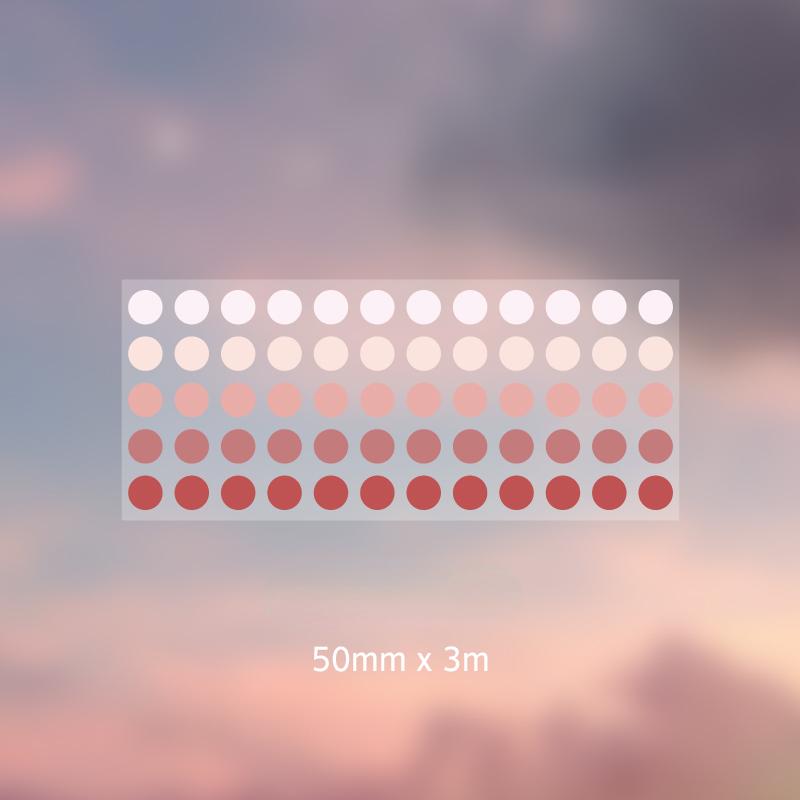 5*300 см красочные точки декоративная клейкая лента Васи малярная лента DIY Стикеры для скрапбукинга этикетка канцелярские принадлежности