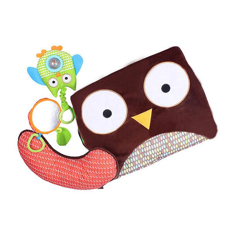 Infant Owl Blanket Game Blanket Baby Crawling Mat Suitable For 0-3 Years Old Game Pad Activity Mat