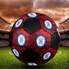 Cruz Azul Soccer Ball, colorful, suitable for all ages, machine-stitched, PVC material, competition grade, durable and high bounce
