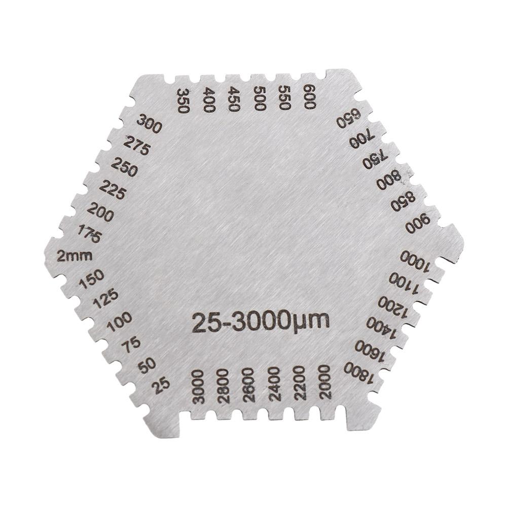 High Precision Wet Diaphragm Thickness Gauge Paint Coating Width Measuring Instruments Color Paint