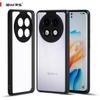 (Comes with wrist strap)IBMRS for Oppo A2 Pro Shockproof Phone Case,Military grade protection camo clear transparent case