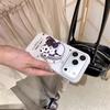 Корейские клетчатые кошачьи наушники Магнитный чехол для iPhone 17 Pro Max/16/15/14