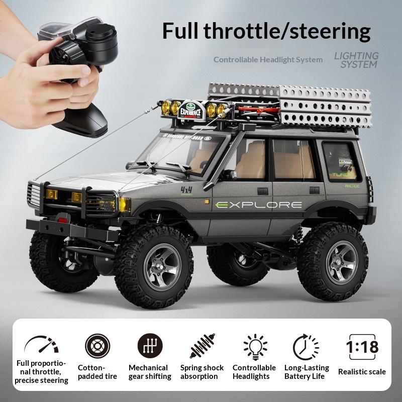 Новый 1:18 Lr1801 Профессиональный Радиоуправляемый Автомобиль, Внедорожник для Лазания, Четырехколесный Привод, Двухскоростная Модель Игрушечного Автомобиля, Подарок Мальчику