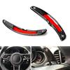 Carbon Fiber Steering Wheel Paddle Shift For Porsche Panamera Macan Cayenne 911 Carrera 991 Boxster/Cayman 718 2016-2017