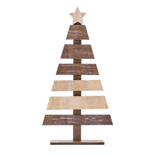 MidOcean Wooden Christmas Tree Decoration