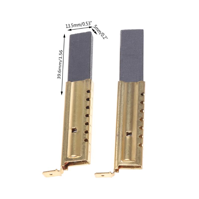 1 Pair Useful Washing Machine Motor Carbon Insert Brushes L94MF7 For Whirlpool Drop Shipping