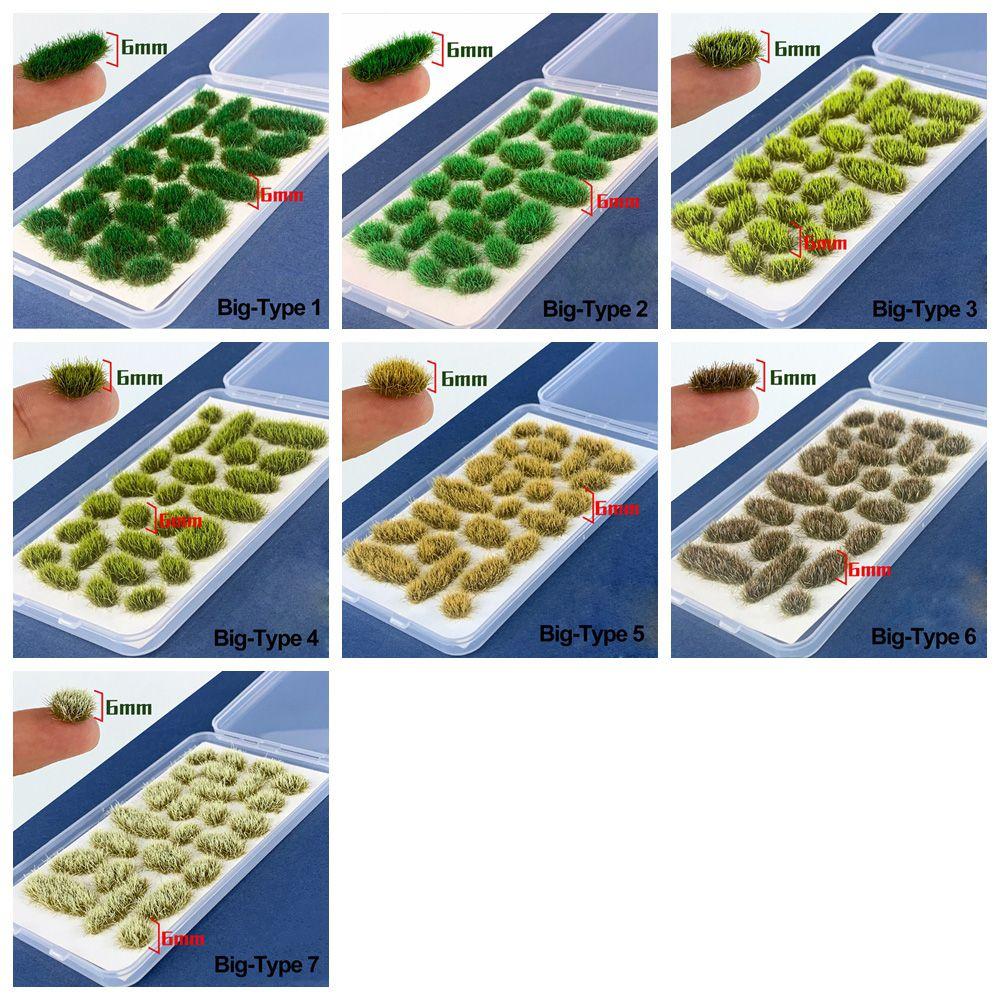 Plant Simulation Wargame Scenery Искусственный Цветочный Клок Неправильные Пучки Травы Макет Песочного Стола