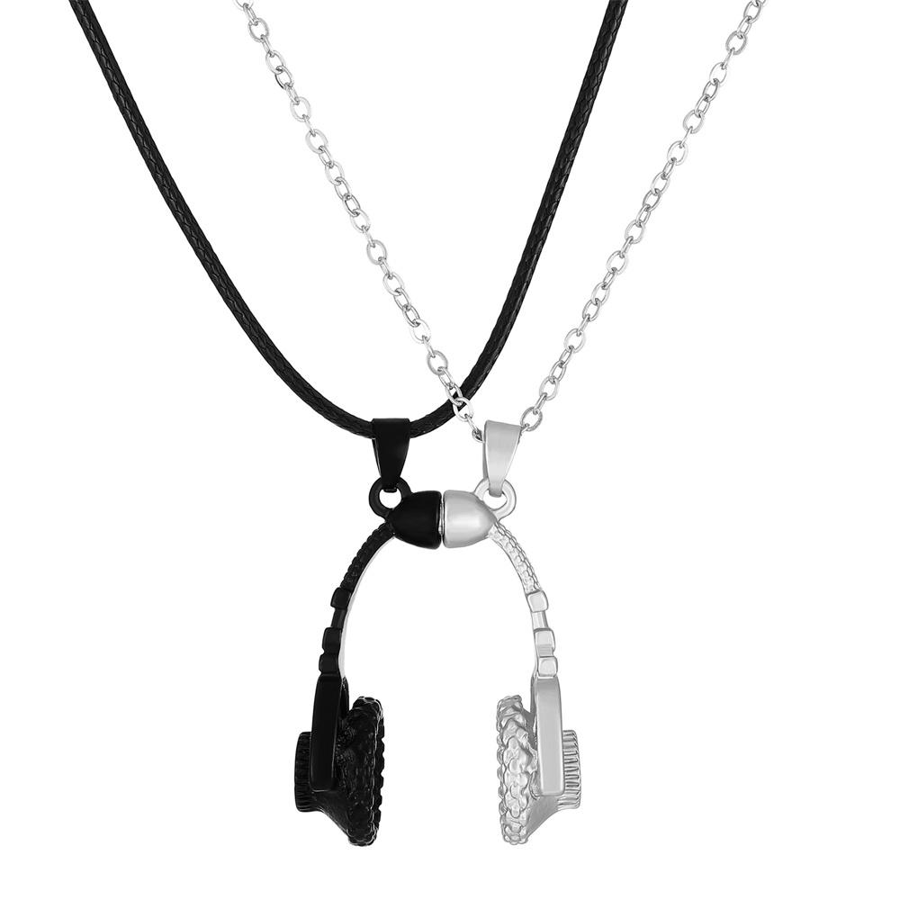 Я люблю тебя, лучшие друзья, парное ожерелье, ювелирные изделия, головоломка, BFF, ключ, замок, тайцзи, сердечки, подвески, ожерелья для женщин и мужчин, подарок, колье