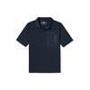 UV Protection Moisture-Wicking Polo Men Tops Deep-Sapphire-Blue A2NAX-433