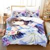Аниме Каваи Девушки Love Live! 3D-печать Комплект постельного белья односпальный двуспальный двуспальный двуспальный комплект для взрослых и детей комплект пододеяльников
