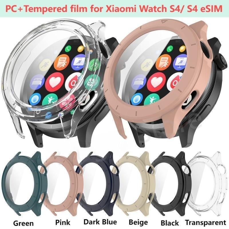 PC Case+Silicone Strap for Xiaomi Watch S4/S4 ESIM Sports WatchBand Bracelet for Xiaomi Watch S4 Watch Accessories