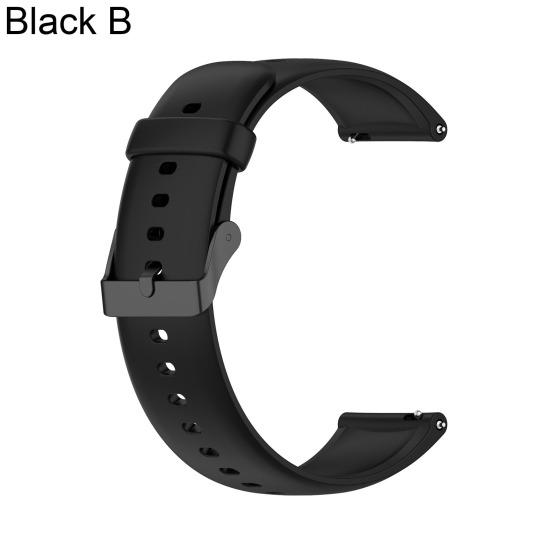 Ремешок для часов 22 мм силиконовый для смарт-часов водонепроницаемый мягкий браслет на запястье замена для Realme