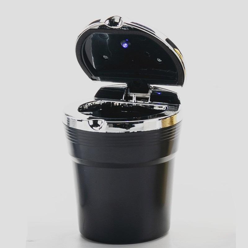 With LED Light Car Ashtray For W203 W204 W205 W210 W211 W212 W221 W222 CLS CLA CLK SLK Car Smokeless