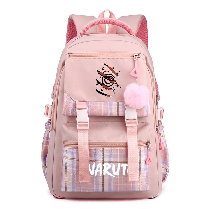 Рюкзак «Наруто» в стиле аниме для подростков, школьный рюкзак для девочек и мальчиков, студенческий детский рюкзак для ноутбука, сумка для книг для мужчин и женщин, дорожная сумка для отдыха