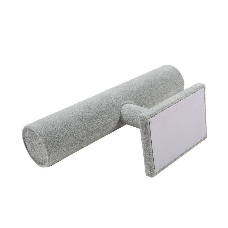 Vintage Velvet Bracelet Holder T-Bar Bracelet Necklace Jewelry Display Stand for Home Organization