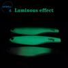 Howell 100g Speed Jigging  Glow Lead Bait Hard Lure for Saltwater Bottom Fishing Lake and Metal Artificial for Fishers