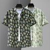 Plus Size 4XL-11XL Summer Oversized Shirt Man Tops Fashion Casual Men's Shirt Vintage Clothing