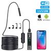 Wireless Inspection Camera Semi-Rigid WiFi Borescope Endoscope 1200P HD for Android iPhone Laptop