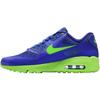 Кроссовки Air Max 90 Breathe GS для детей Синий Racer-Blue Электрический-Зеленый 833475-400