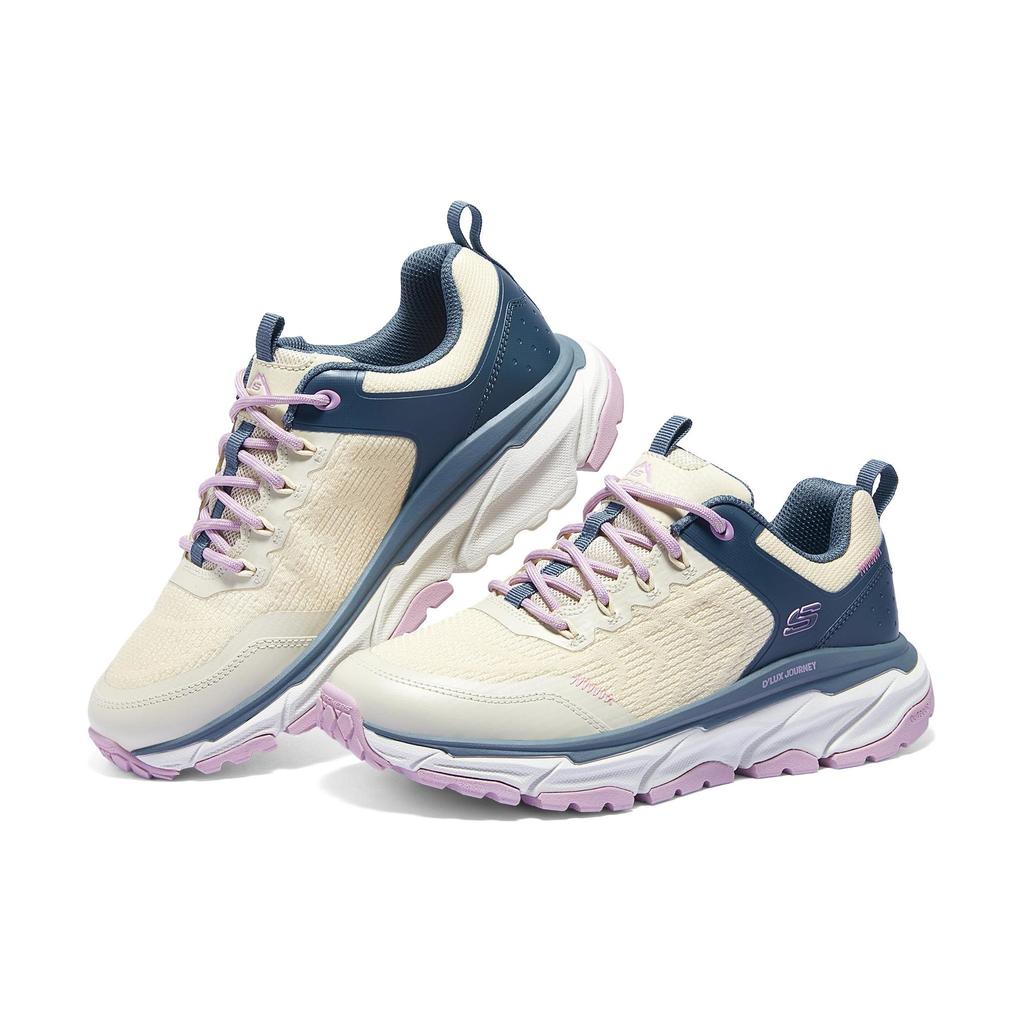 Skechers Тканевые удобные универсальные низкие повседневные кроссовки для женщин Темно-синие 180167-NTNV
