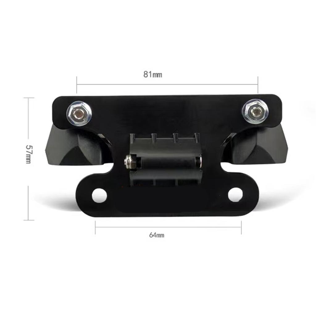Универсальный 12-80 В рулевое управление + вождение + торможение + лампа номерного знака + двойной мигающий задний фонарь для мотоцикла
