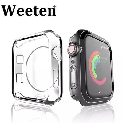 Полный чехол для ПК для Apple Watch Ultra/WATCH 8/7 6 5 4 49 мм 42 мм 38 мм Защитная пленка для экрана для IWatch SE 3/2/1