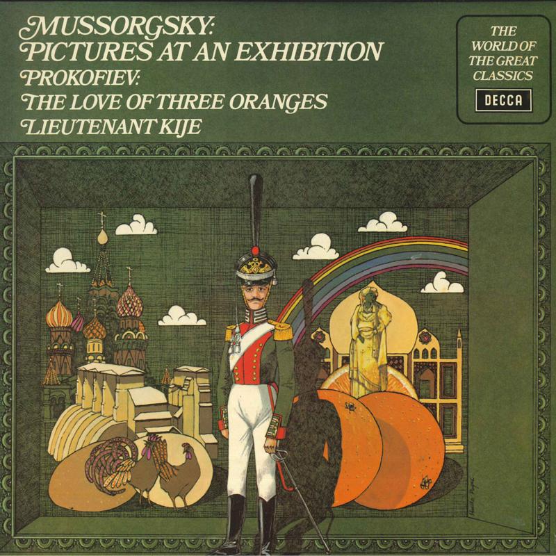 LP Record MODEST MUSSORGSKY ORCH. MAURICE RAV - Pictures At An Exhibition / Lieuten SPA229 Decca 1972 UK Classical Used