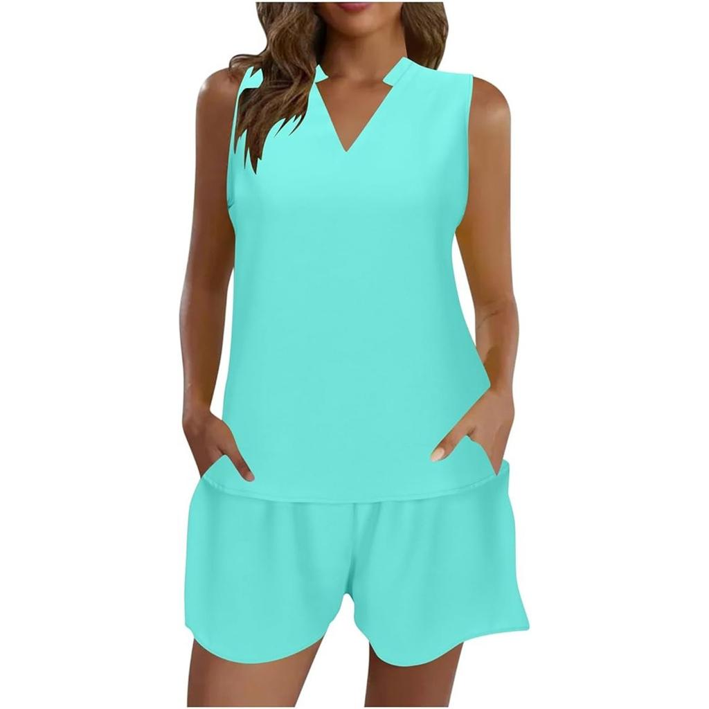 Женские модные повседневные однотонные шорты без рукавов с воротником-стойкой