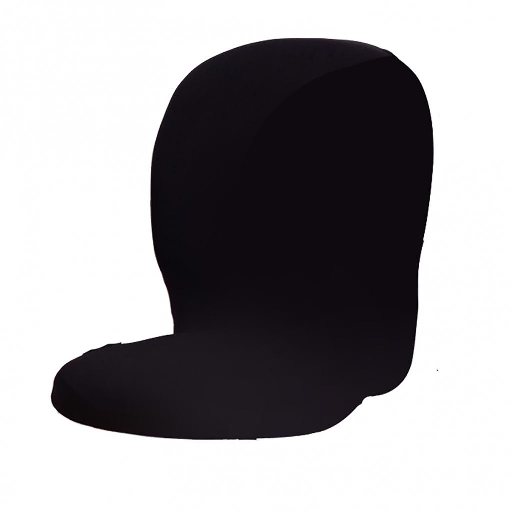 Чехол на сиденье из эластичного спандекса для офисного компьютерного кресла. Украсьте свое рабочее пространство.