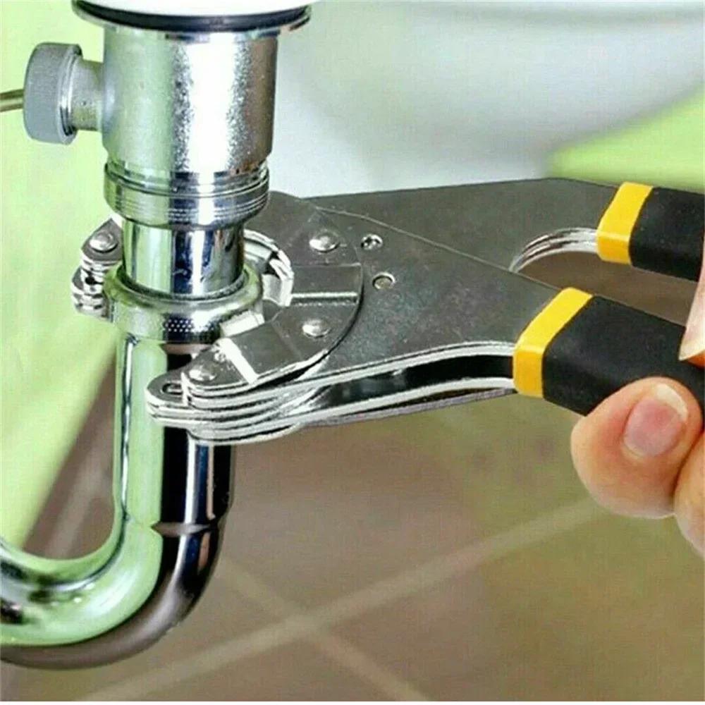 8-дюймовый универсальный гаечный ключ, разводной гаечный ключ, плоскогубцы, гаечный ключ, инструмент для ремонтника, авторемонтной мастерской, технического обслуживания машин