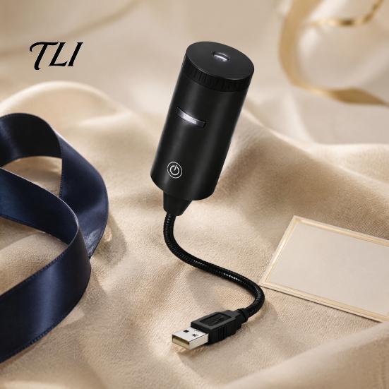 Car Ambient Light USB Projector Lamp with 2 Films, Moon & Milky Way LED Projection Dual Pattern Light, 360 Degrees Rotating for Car, Bedroom