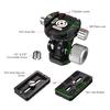 Andoer VH-10 2 Way Pan/Tilt Tripod Head Panoramic Bird Watching Photography Head with Quick Release