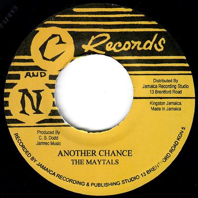 Пластинка 7 дюймов MAYTALS / TOMMY MCCOOK - Another Chance / Always On Sunday NONE C И N Records 2014 Ямайка Регги, Ска и Даб Б/у