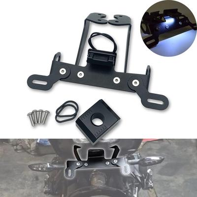 Держатель номерного знака, рамка-кронштейн для YAMAHA MT-09 MT09 FZ-09 FZ09 MT FZ 09 2017 2018 2019 2020, аксессуары для мотоциклов, светодиодный