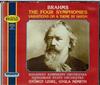 CD BRAHMS - Brahms: Symphonies No.1/4  CLD4038 Hungaroton 1998 Hungary Classical Used