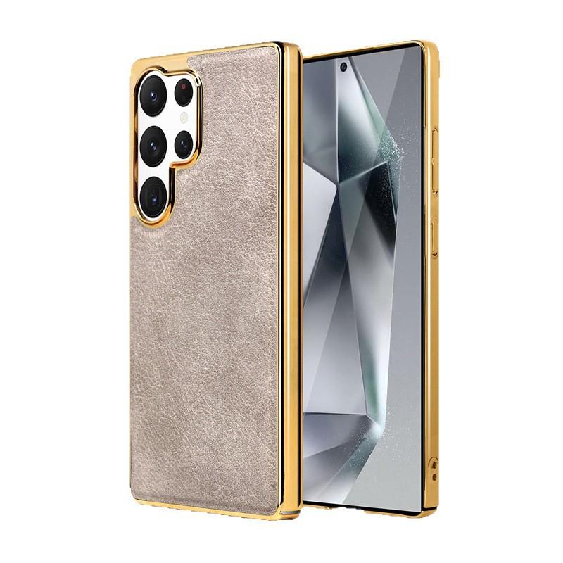 Чехол для мобильного телефона Samsung S11Ultra с гальваническим покрытием под кожу, S11Ultra с магнитным рисунком под коровью кожу, S11Ultra защитный чехол