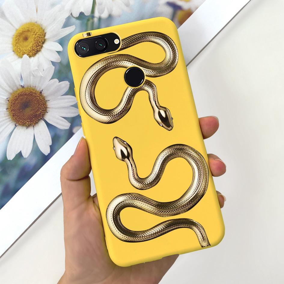 For Xiaomi Mi 8 Lite Case 6.26" Fashion Landscape Girls Bumper Soft Silicone Phone Cover For Xiomi Mi 8 Lite Funda Mi8Lite Pouch